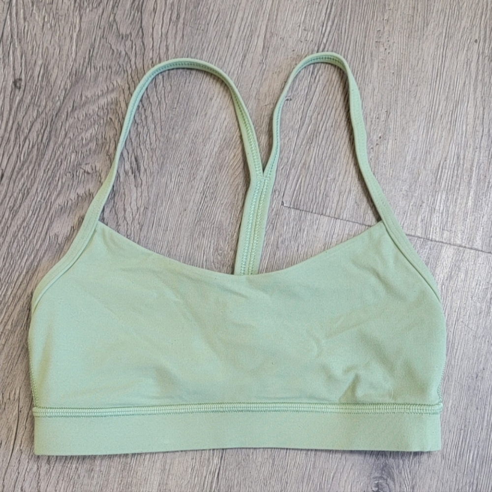 Lululemon Athletica Green Sports Bra